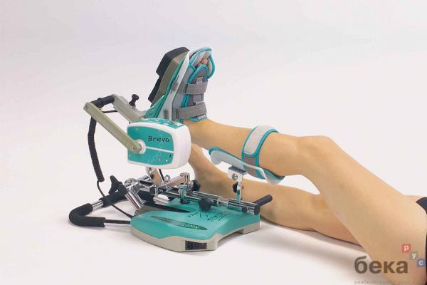  Kinetec (Франция) Kinetec™ Breva™ ankle CPM Реабилитационный тренажер для пассивной разработки голеностопного сустава